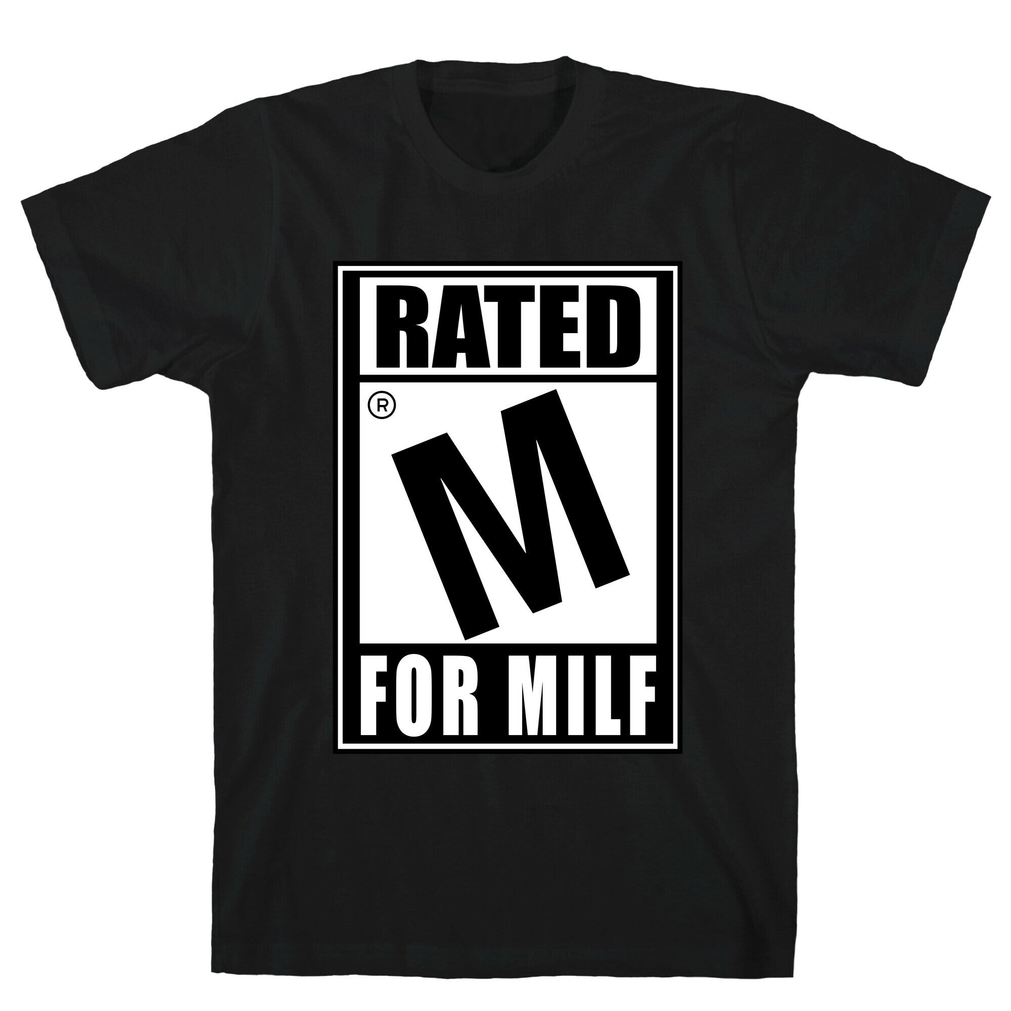Rated M For Milf Parody T-Shirt